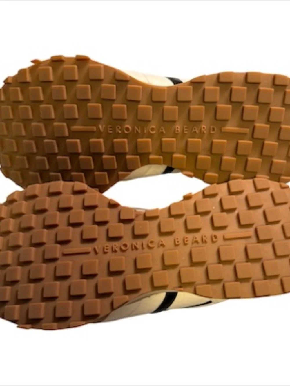 VERONICA BEARD VALENTINA SLIP-ON SNEAKERS - COCONUT/ECRU - SIZE 7.5 see photos